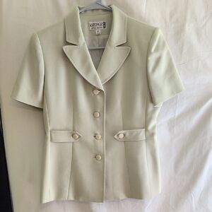 Kasper Women's Suit In Soft Green